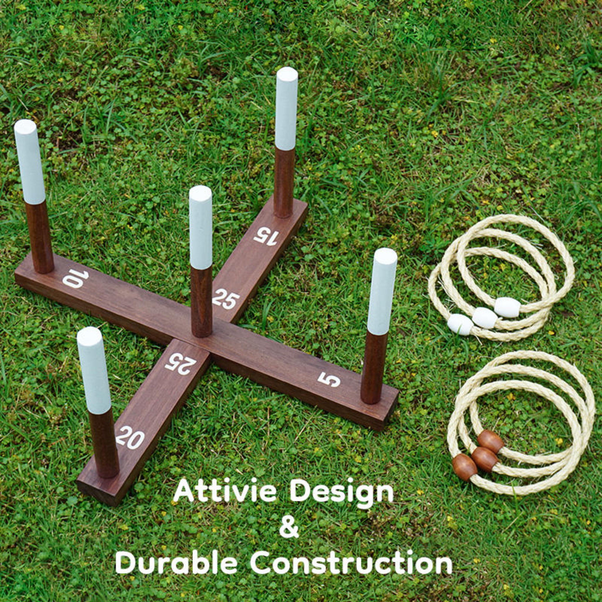 PrestigePlay Deluxe Ring Toss Set