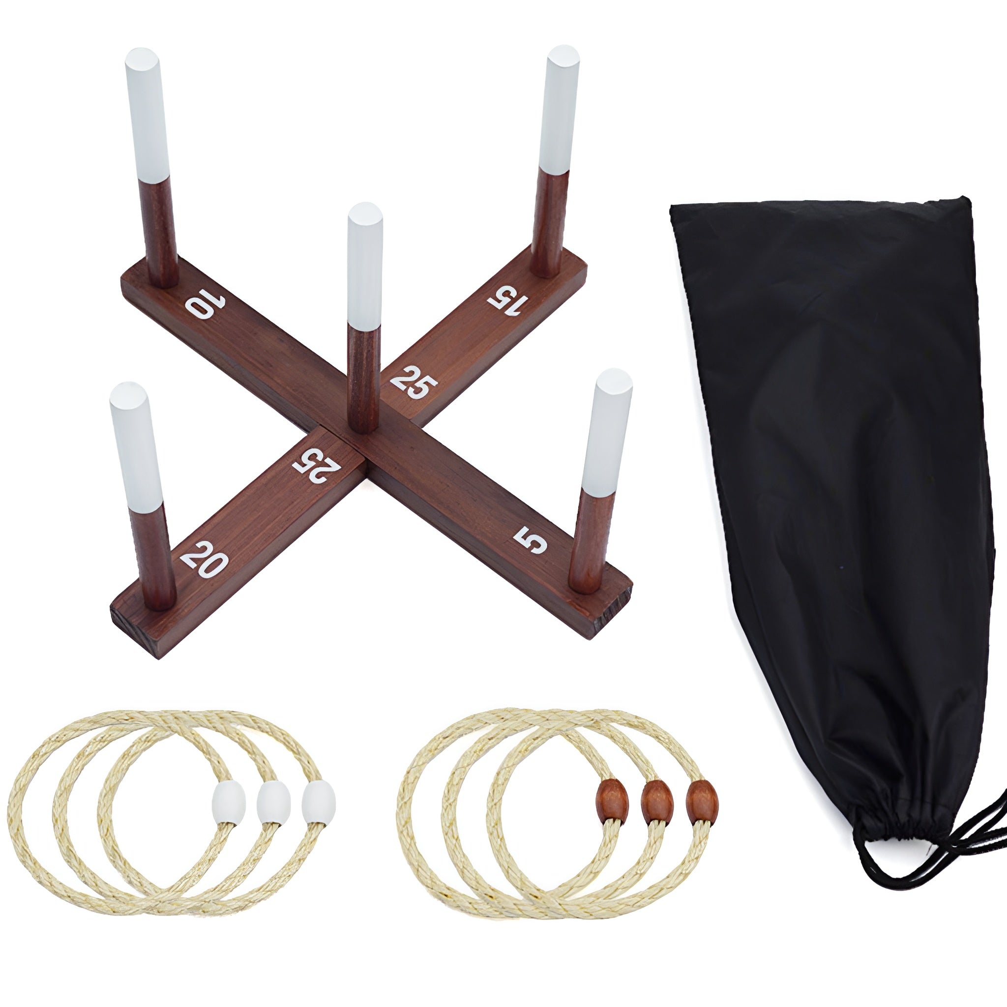 PrestigePlay Deluxe Ring Toss Set